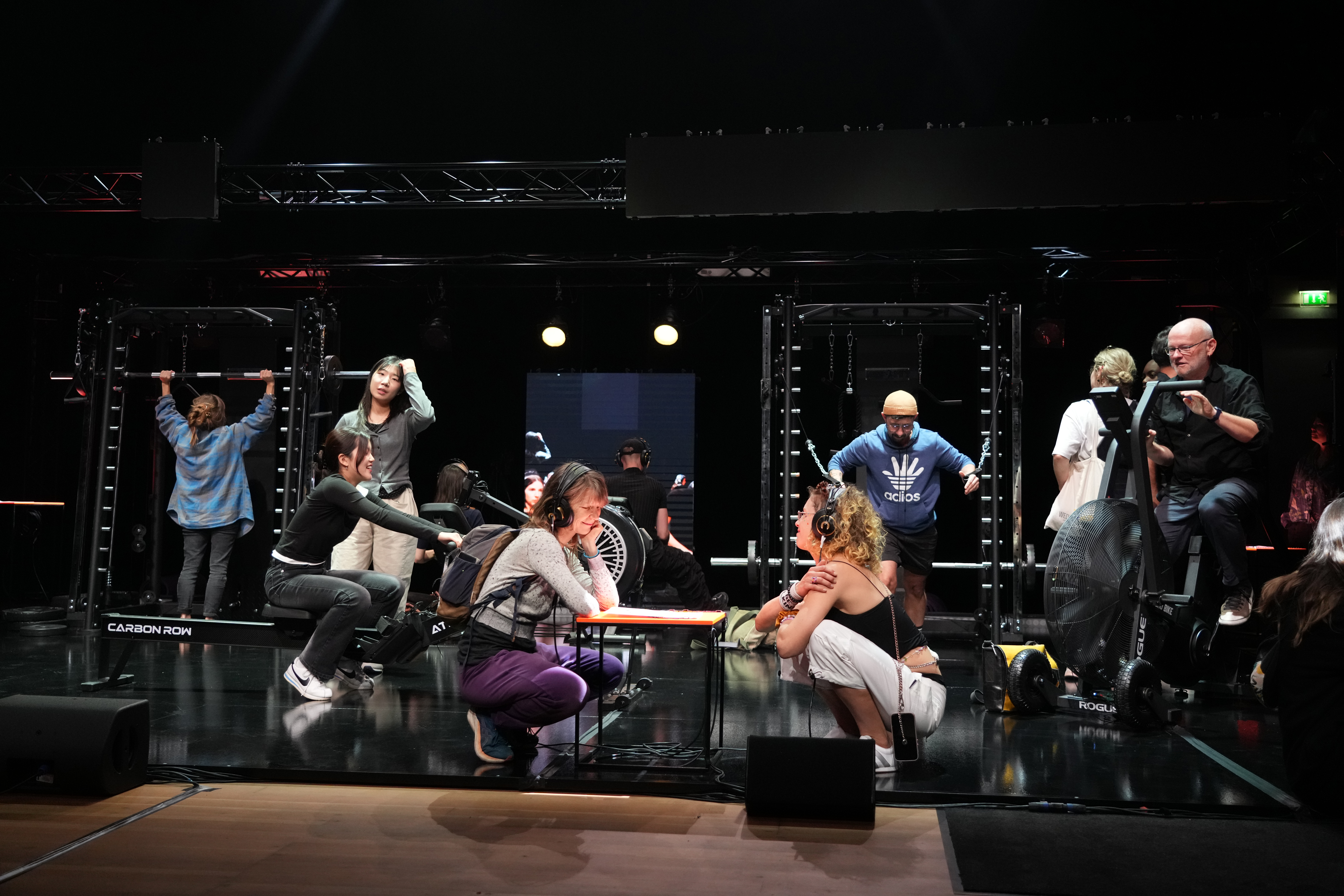 Sweat. Machines. (Installation)